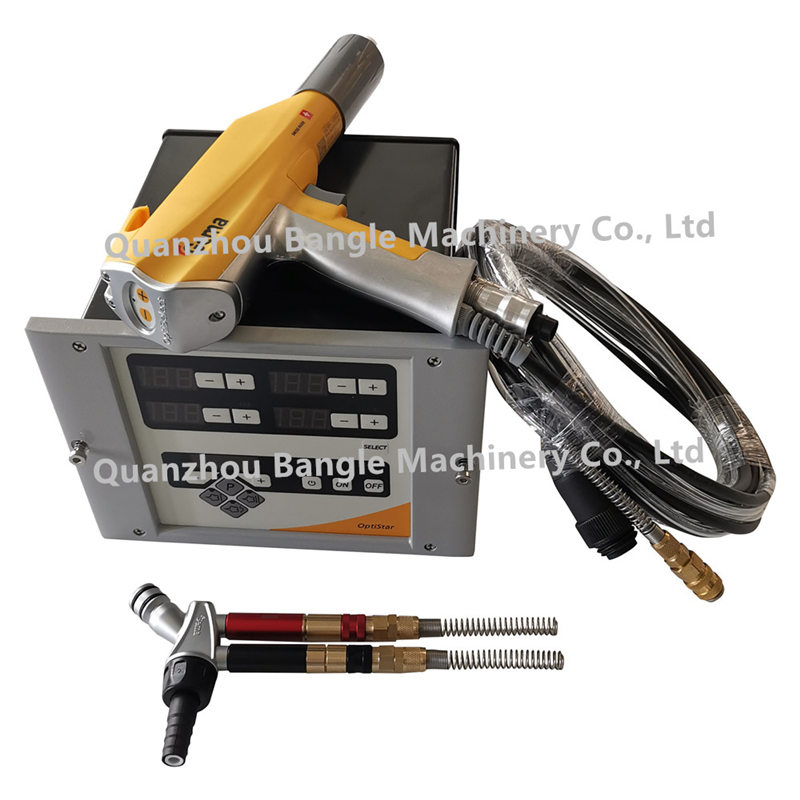 Manual Optigun GM02 with Cable 6 mt (1002100) / CG07 OptiStar Control Unit (1001060) / Powder Pump IG06 (1007780)